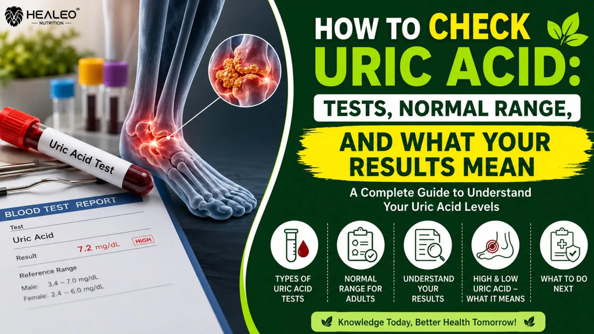 How to Check Uric Acid: Tests, Normal Range & Results