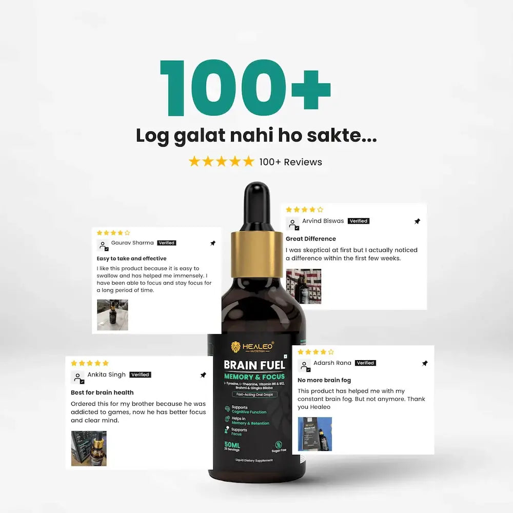 Loop Brain Fuel Brain Fuel Drops | Nootropic Brain Booster | Healeo
