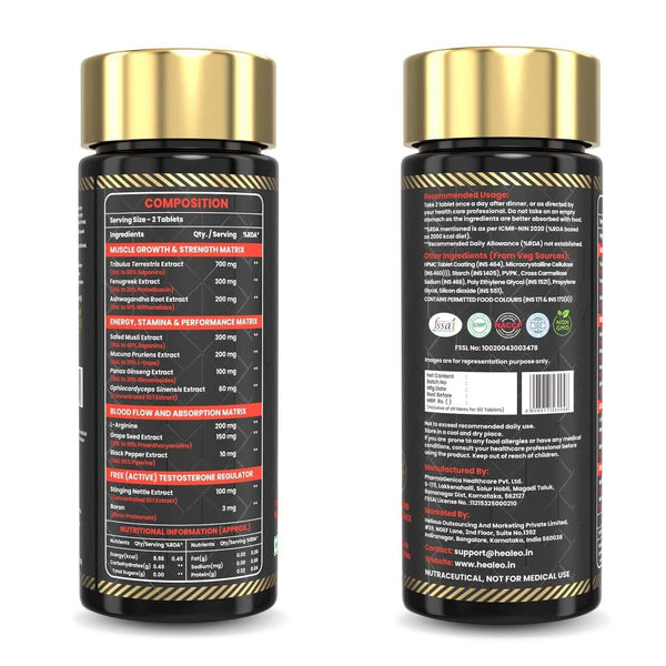 Composition testosterone forte